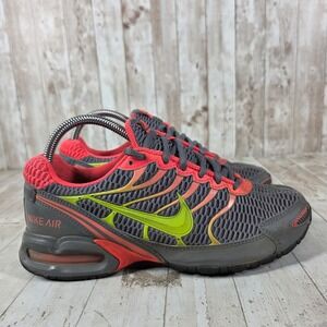 Nike Air Torch 4 Womens Running Shoes Grey Pink Lime Green 343851-076 Size 8